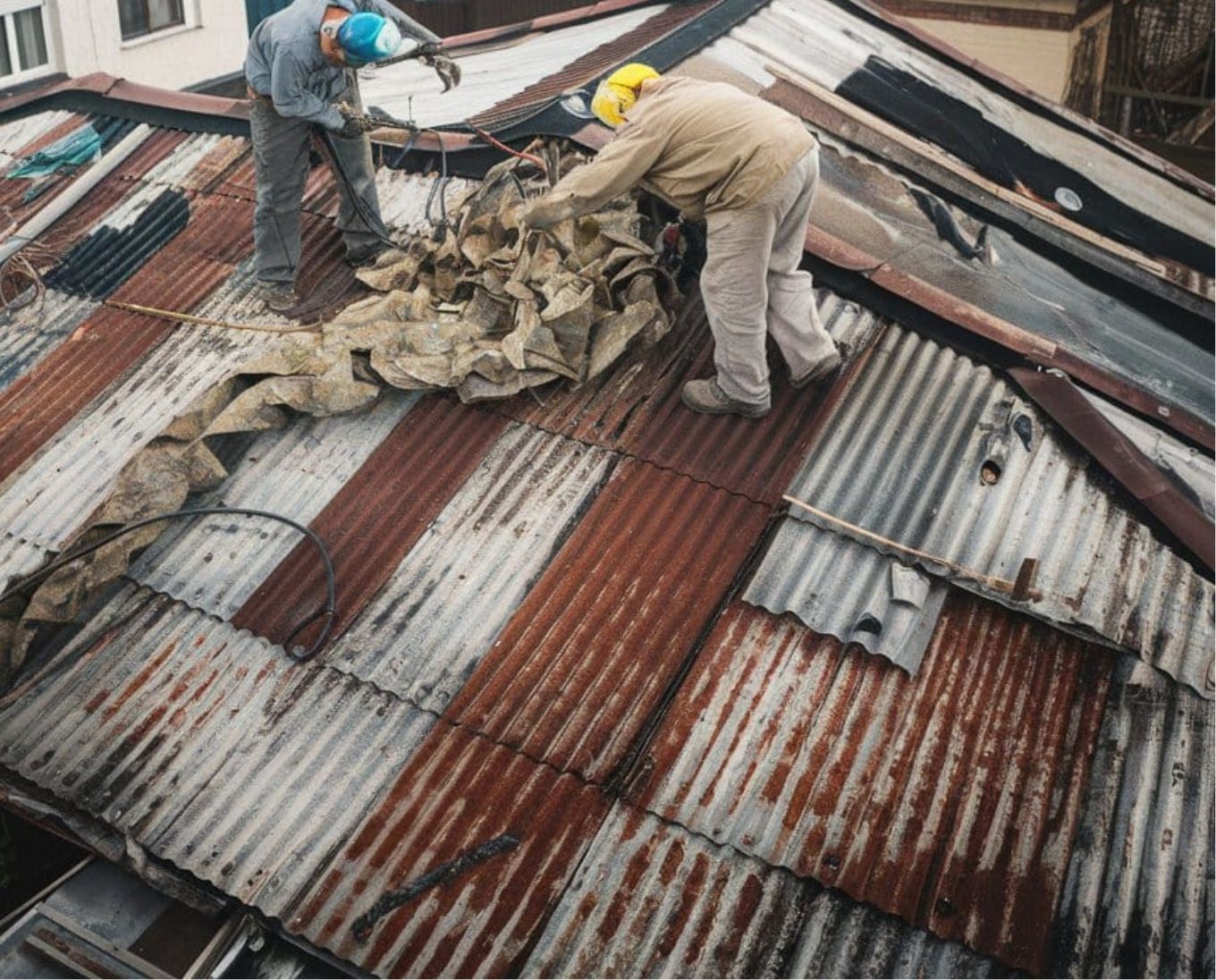 Asbestos roof Removal and Reroofing in Auckland